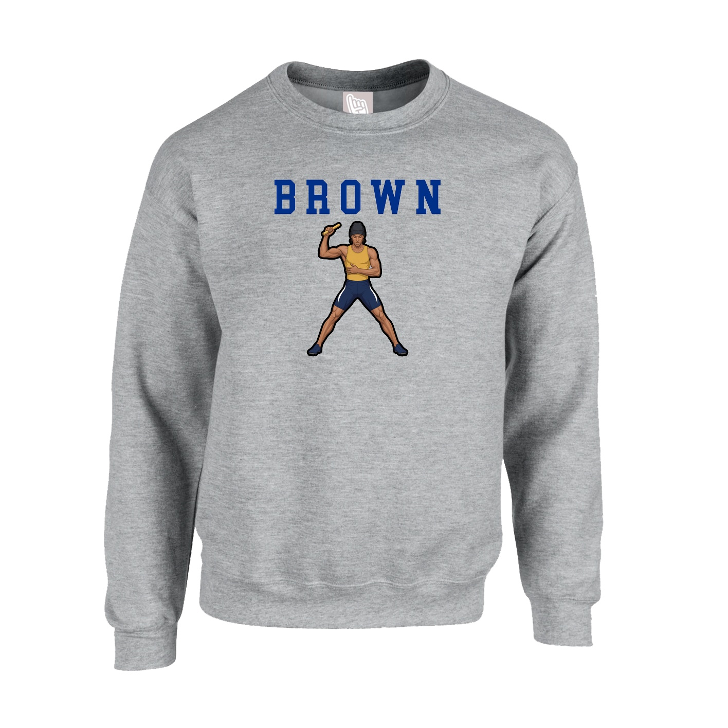 Fleece Crew — Shirsey in Grey