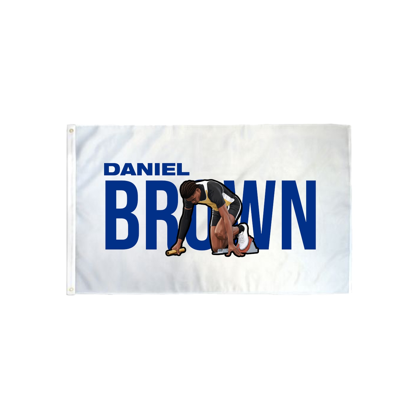 3x5 Flag — Player Name in Classic
