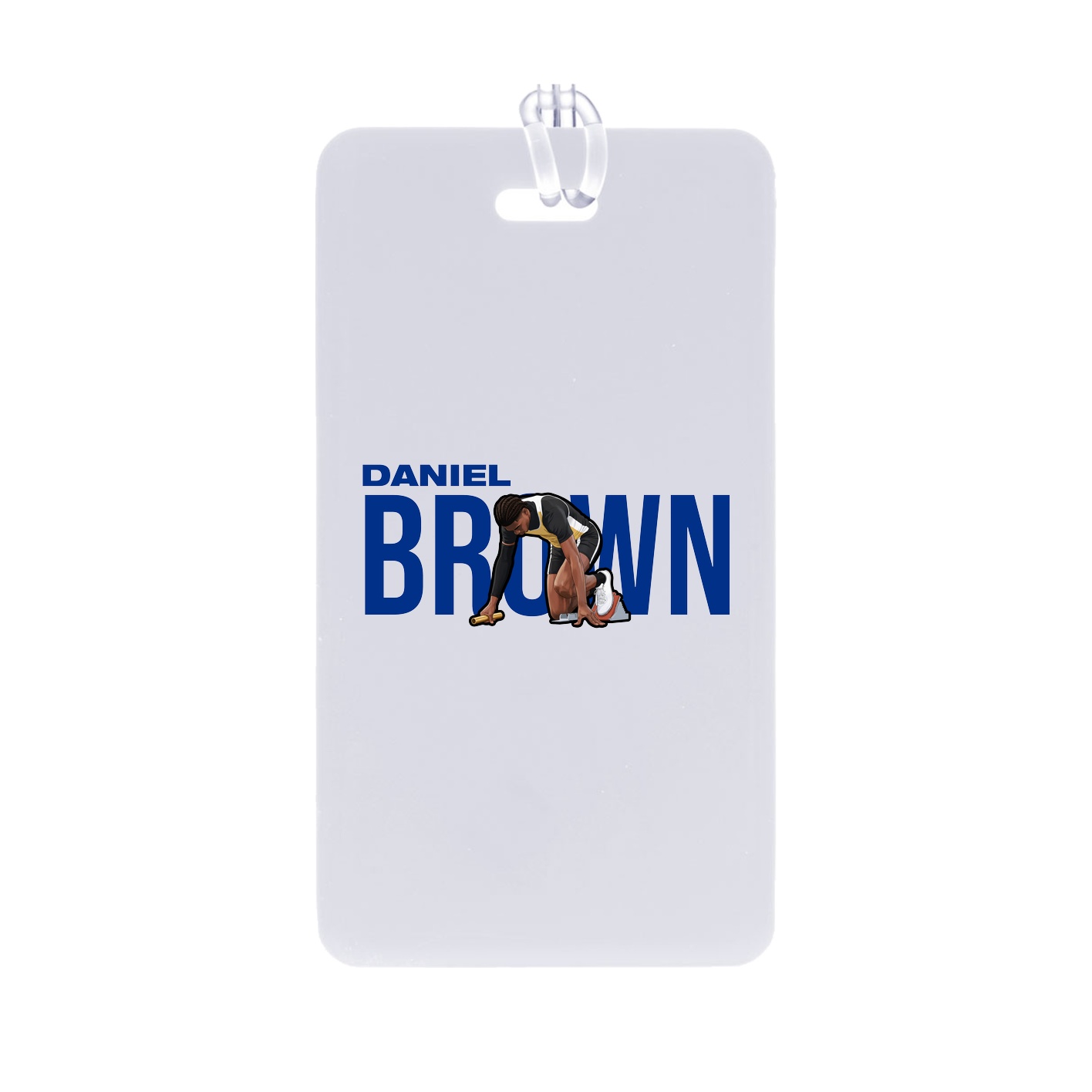Bag Tag — Player Name in Classic