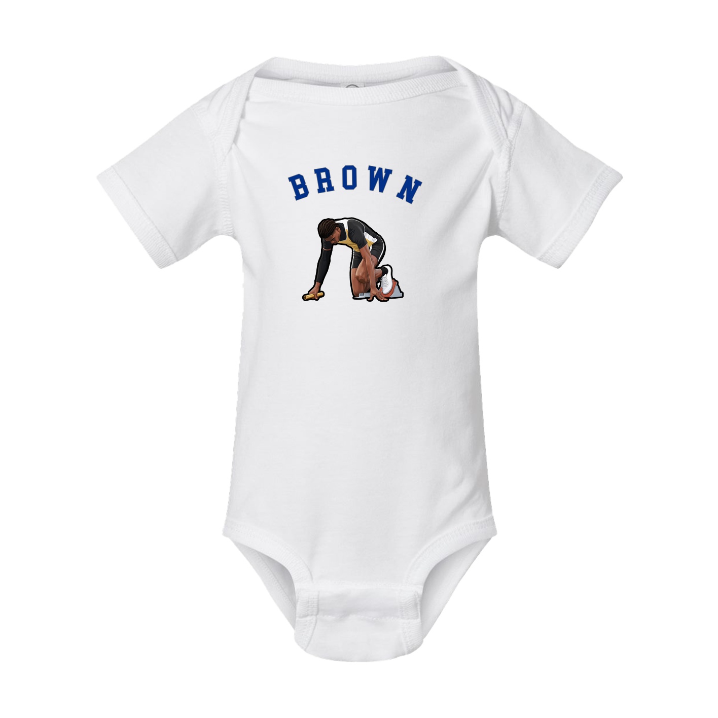 Baby Onesie — Shirsey Arch in White