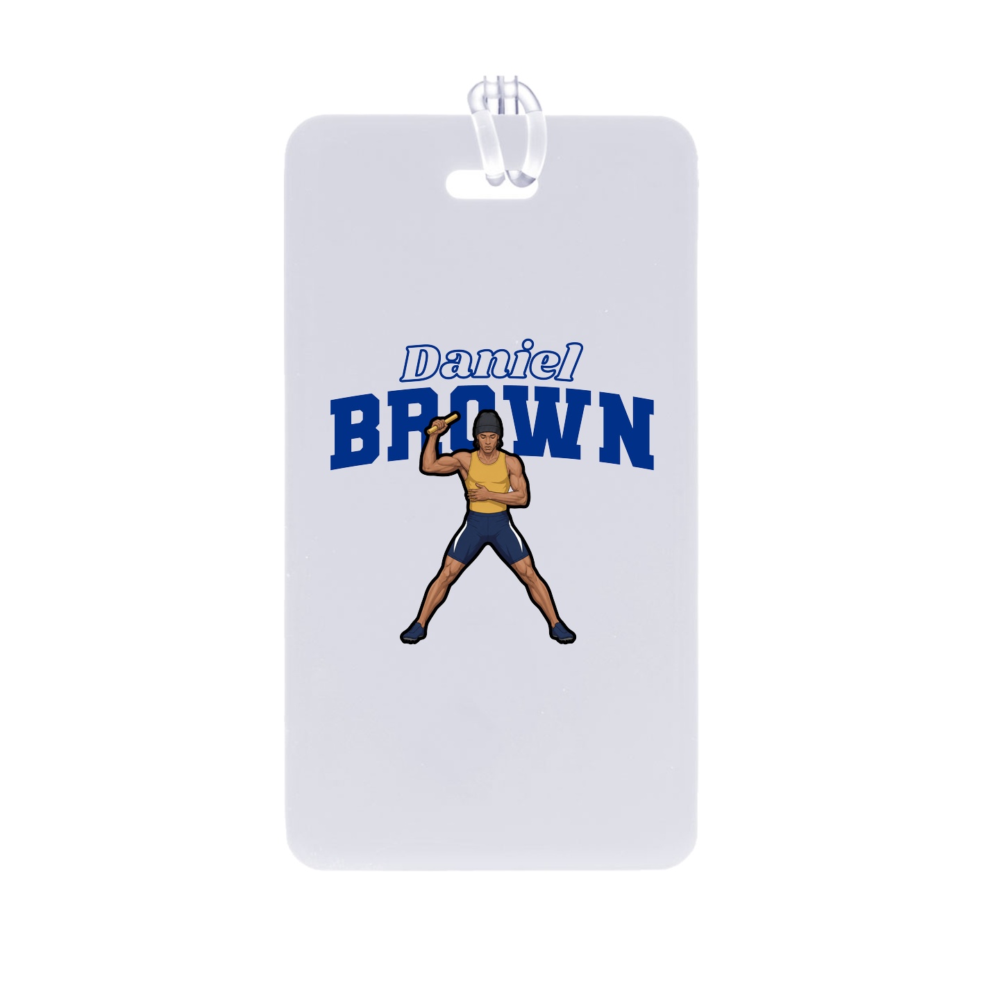 Bag Tag — Name Arch in Classic