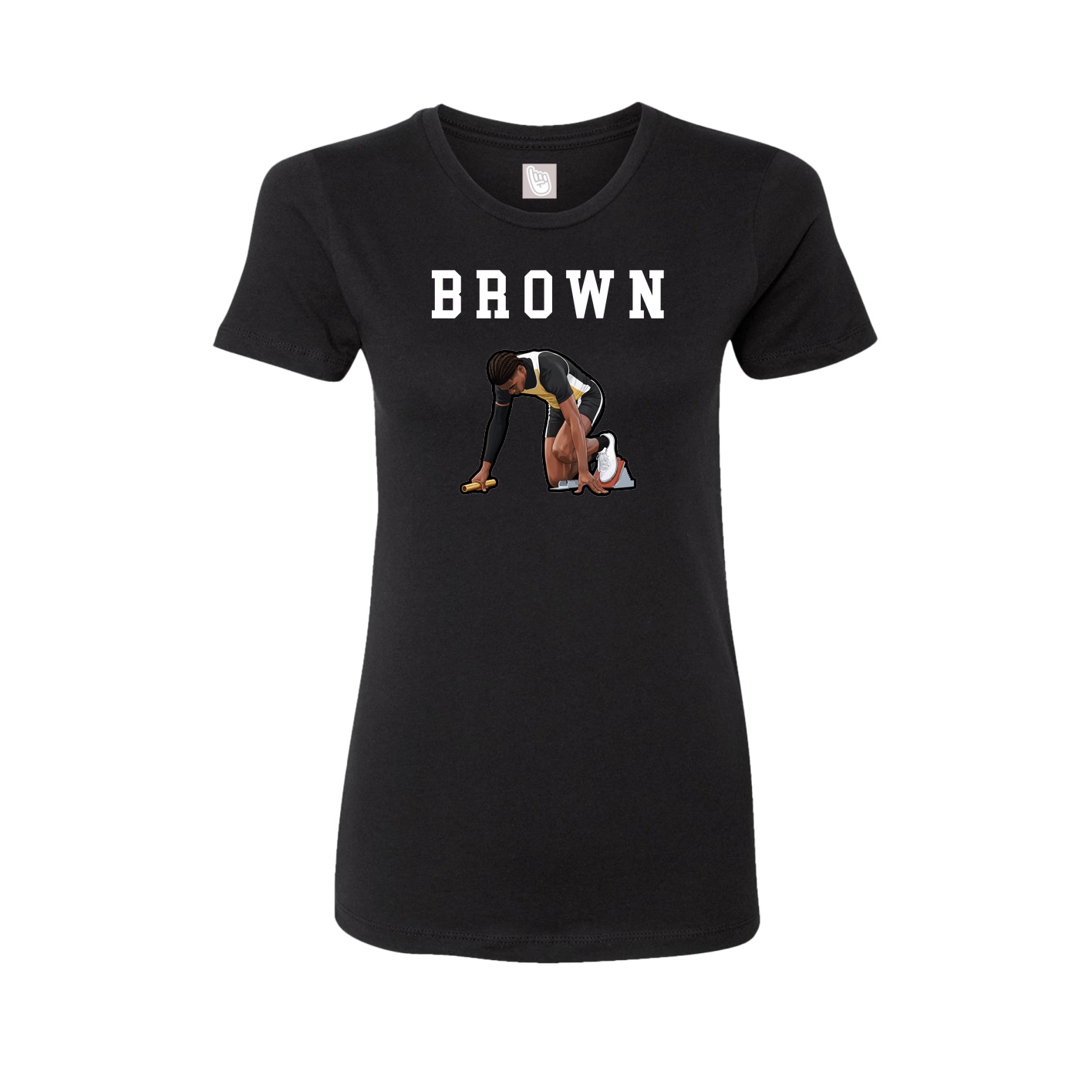 Fitted Women's Tee — Shirsey in Black