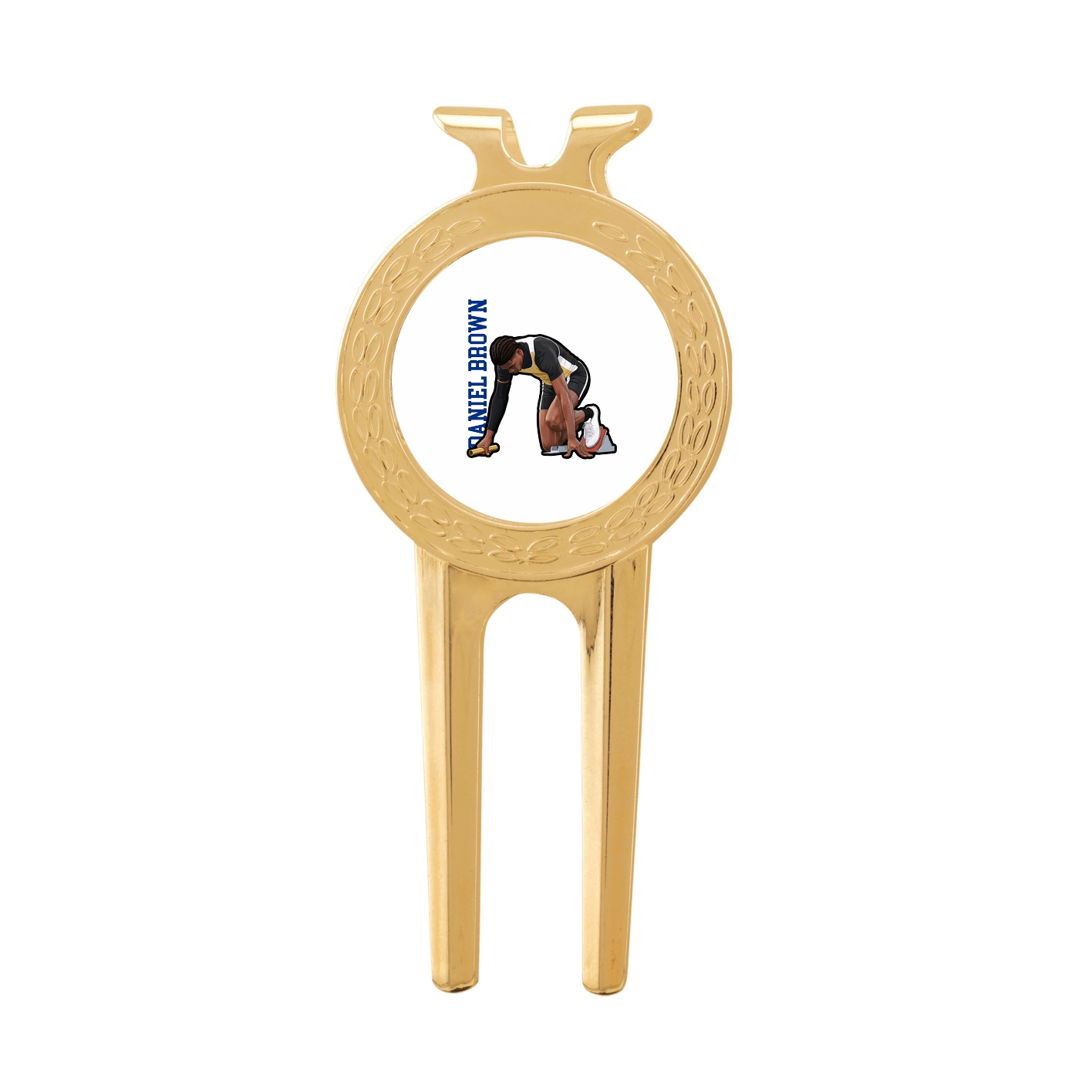 Divot Tool with Ball Marker — Name Vertical in Classic