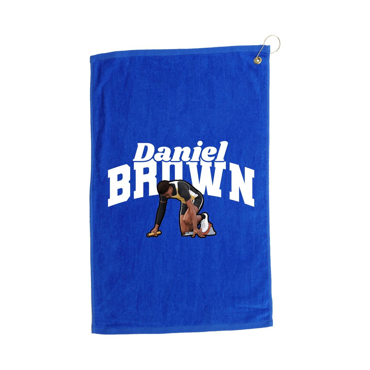 Golf Towel — Signature Arch in Royal