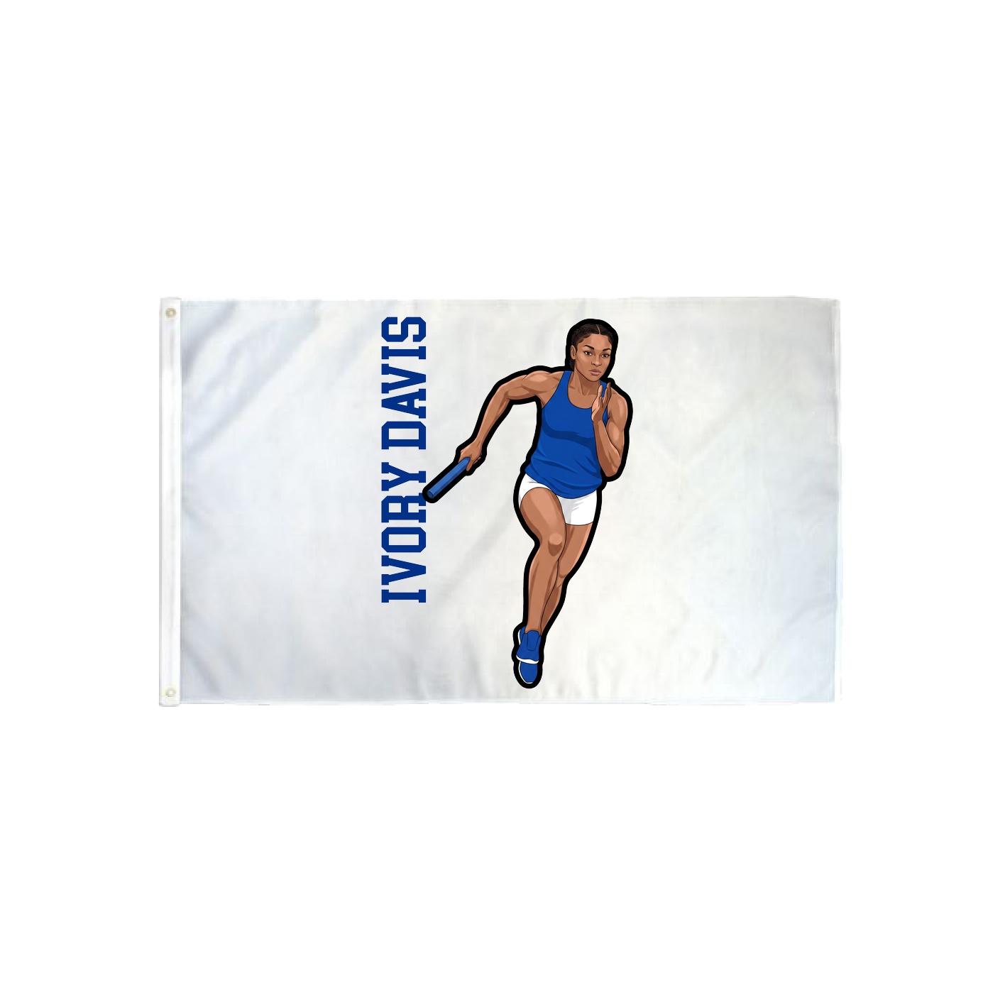 3x5 Flag — Name Vertical in Classic