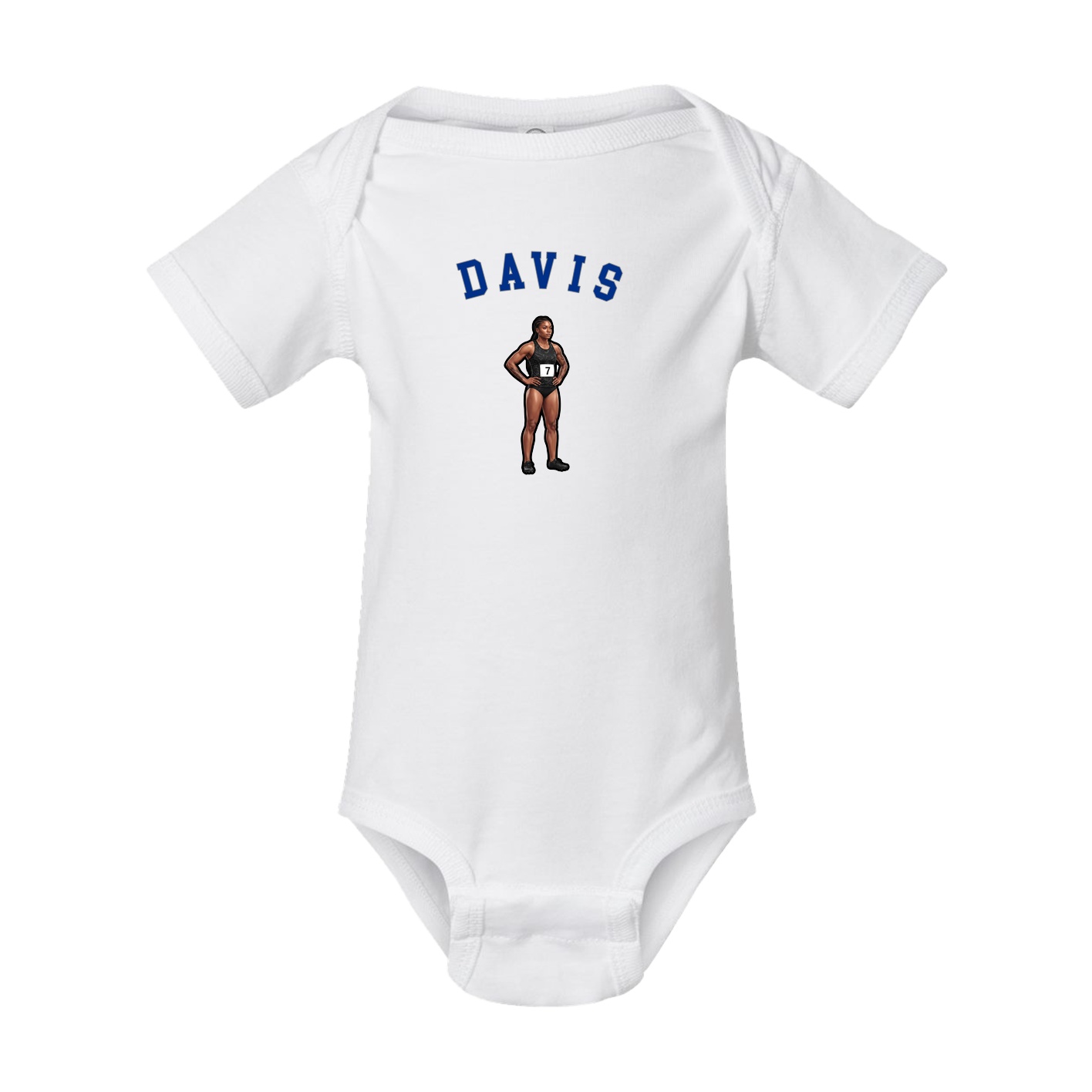 Baby Onesie — Shirsey Arch in White