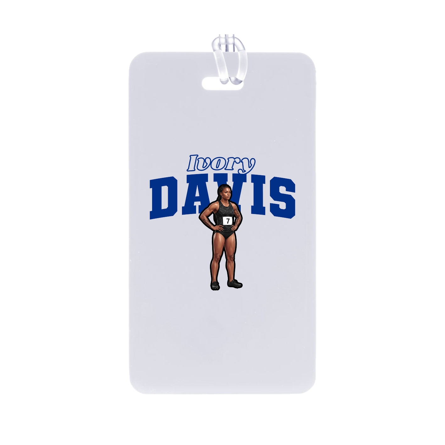 Bag Tag — Name Arch in Classic