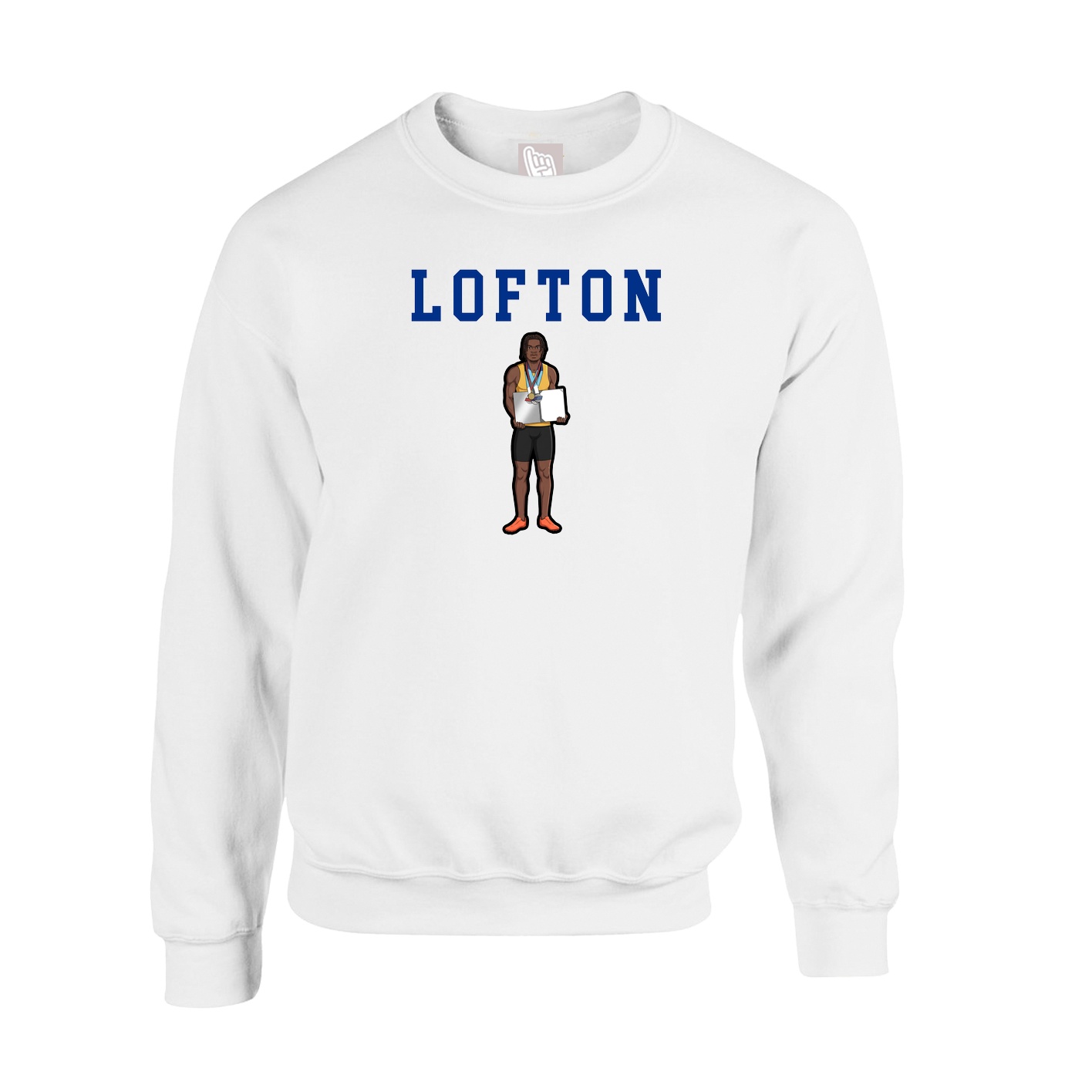 Fleece Crew — Shirsey in White