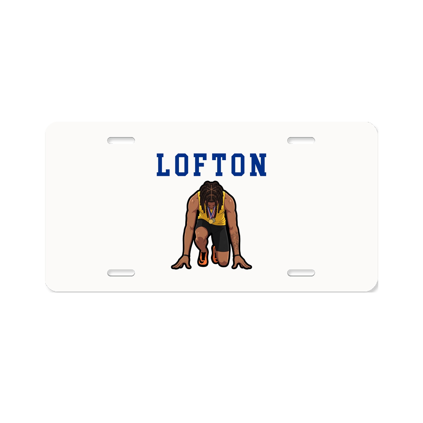 License Plate — Shirsey in Classic