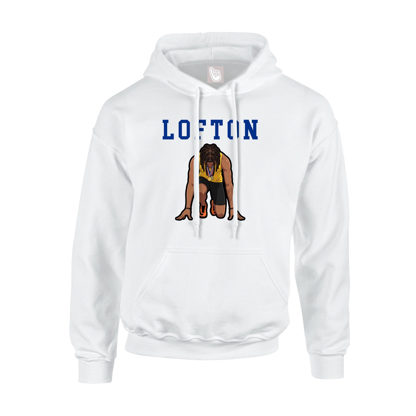 Hoodie — Shirsey in White