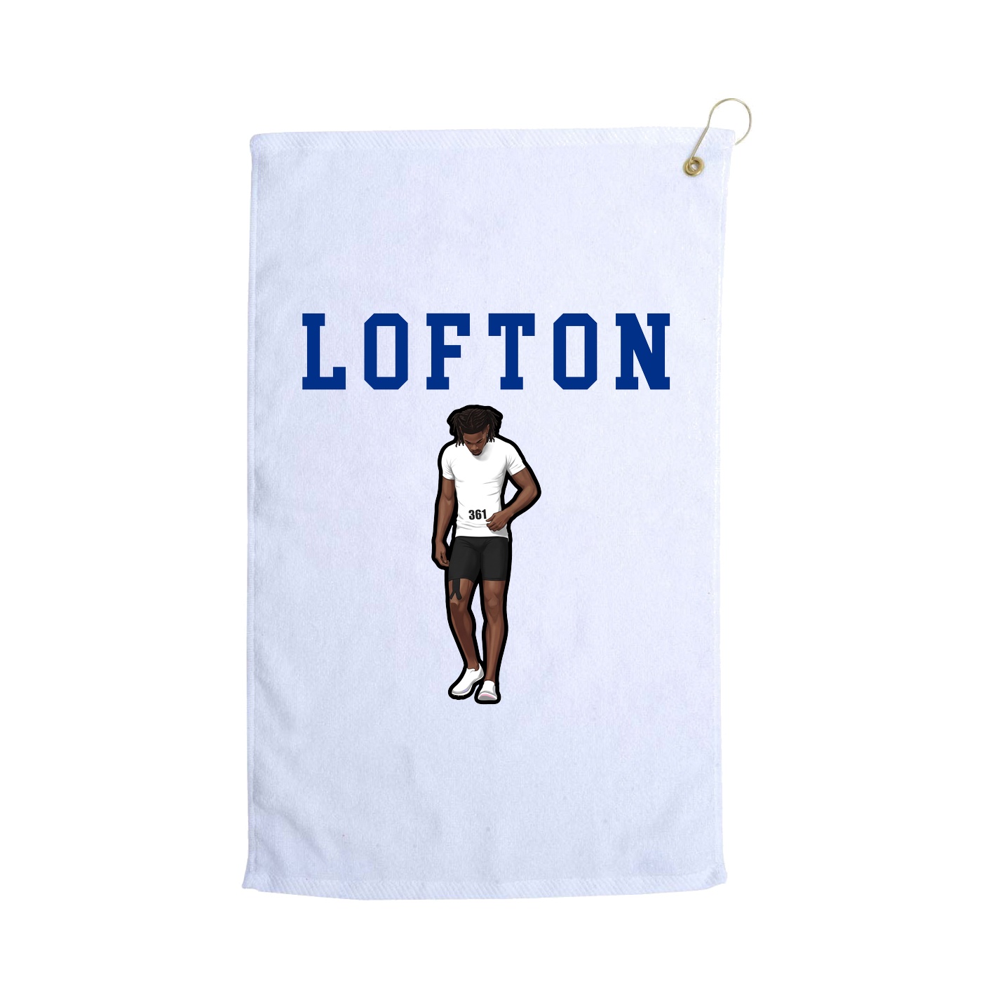 Golf Towel — Shirsey in White