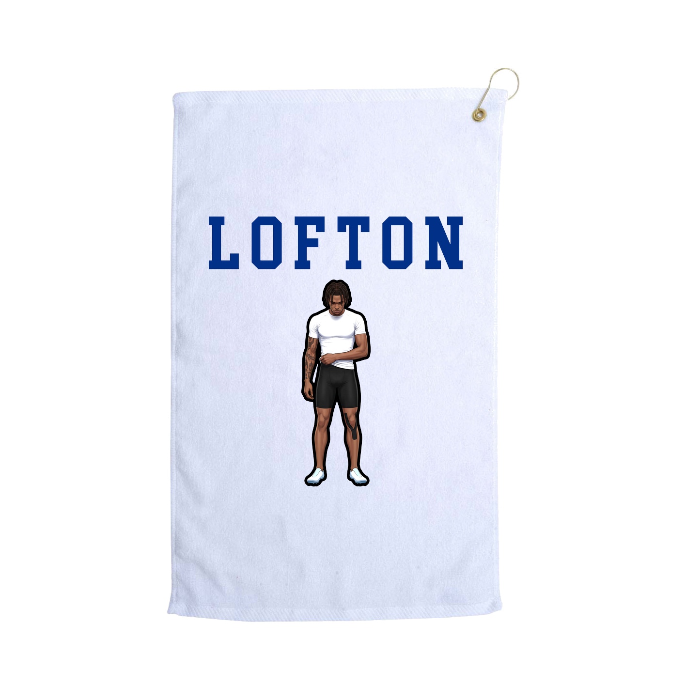Golf Towel — Shirsey in White