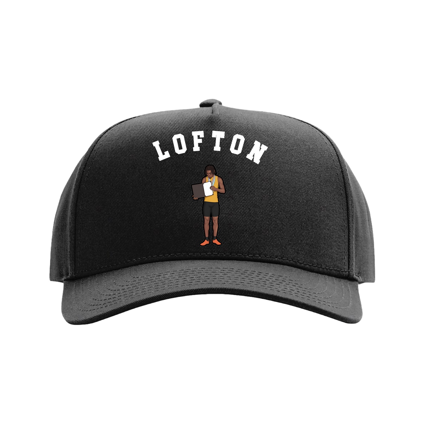 Full Fabric Five-Panel Champ Cap