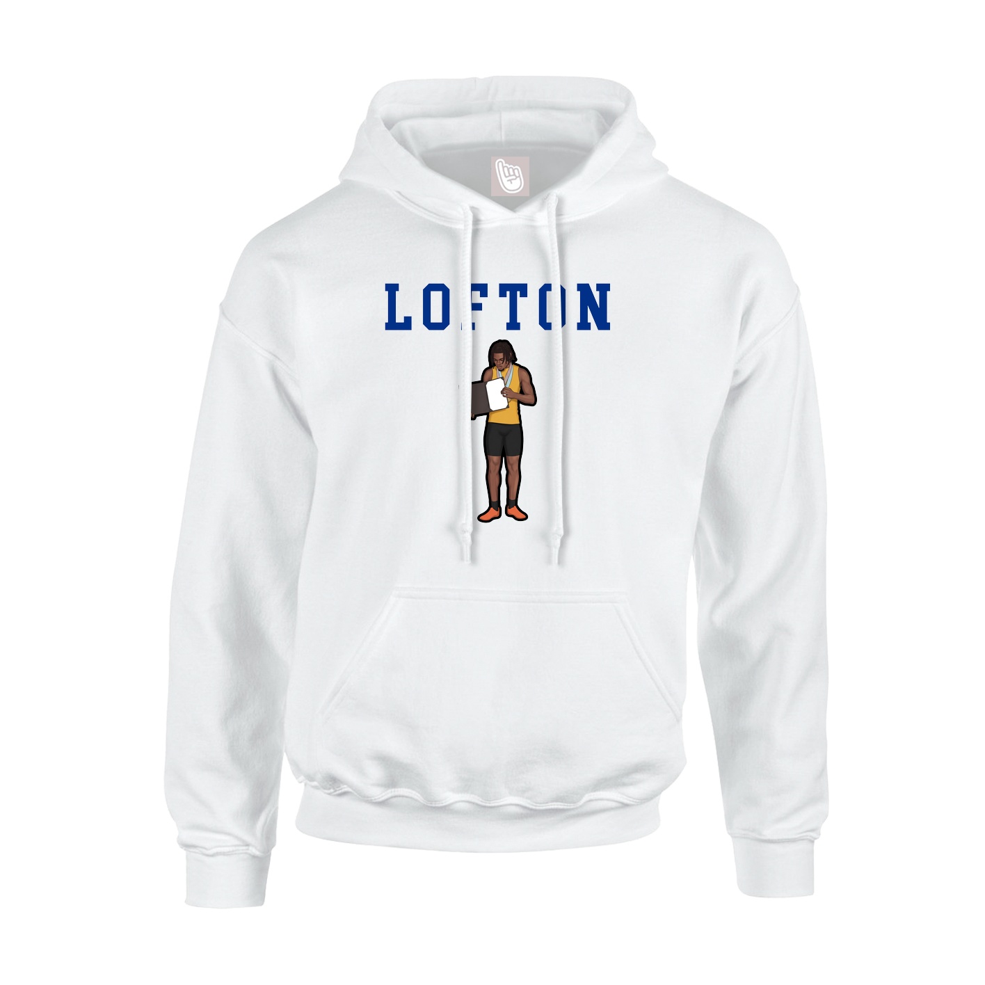 Youth Hoodie — Shirsey in White