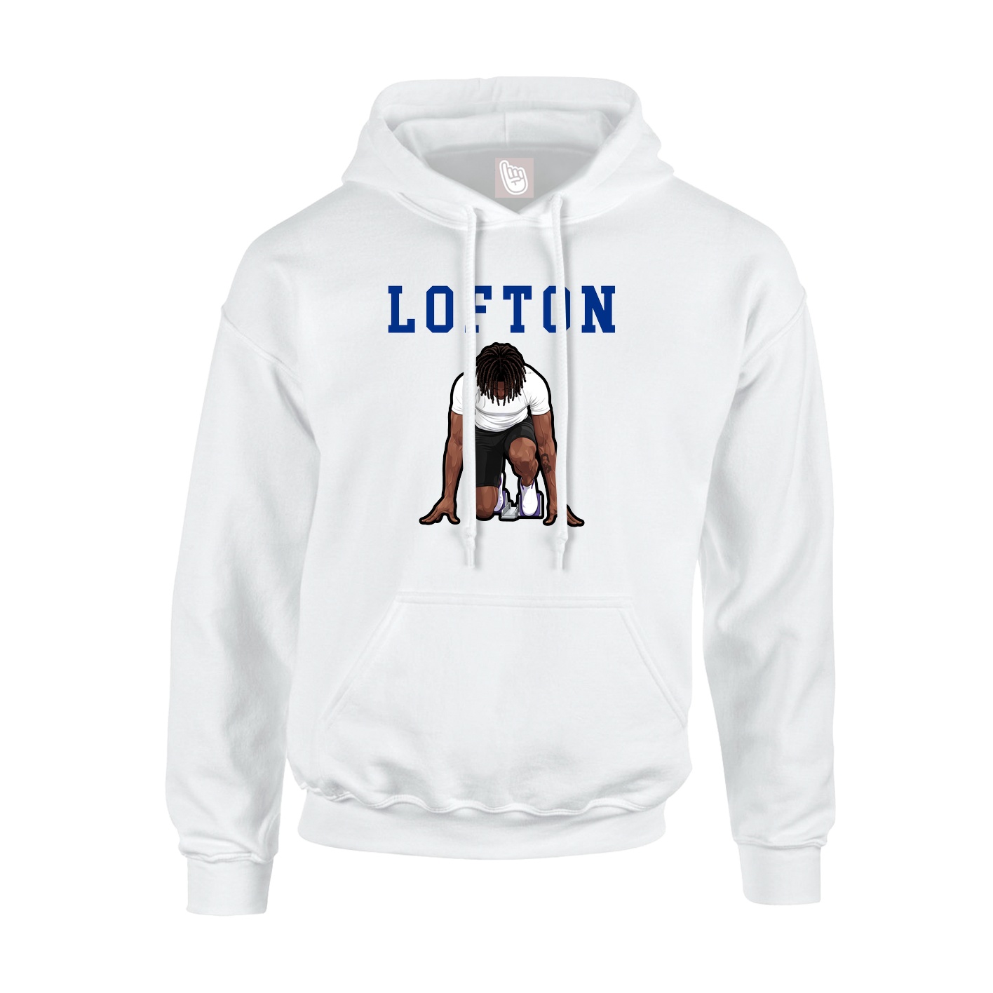 Hoodie — Shirsey in White