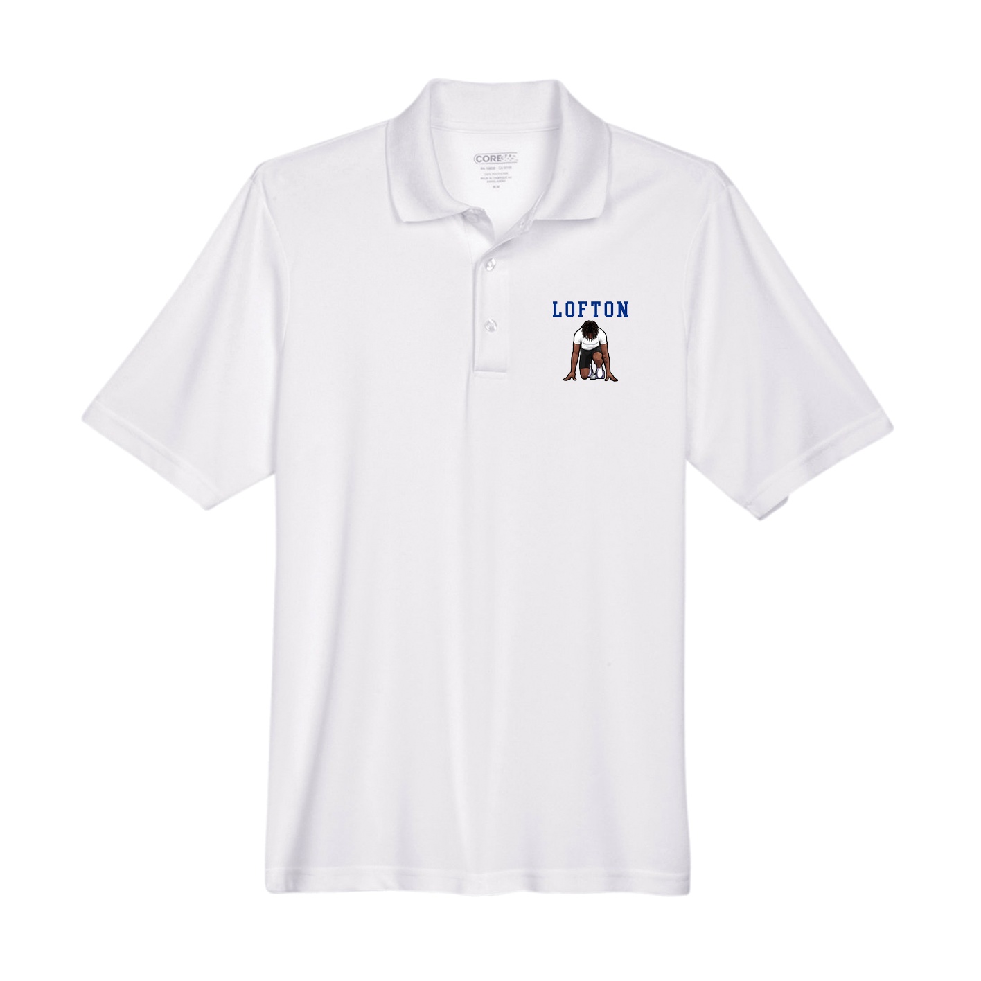 Performance Polo — Shirsey in White