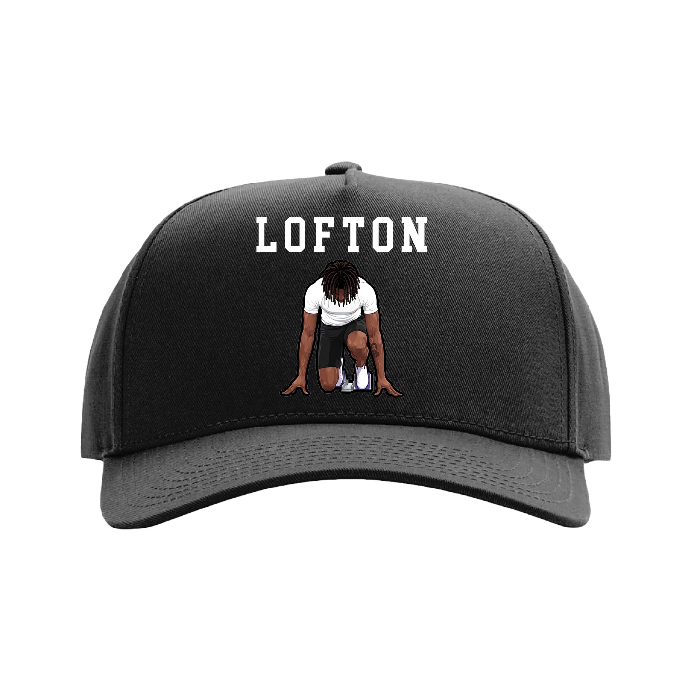 Full Fabric Five-Panel Champ Cap