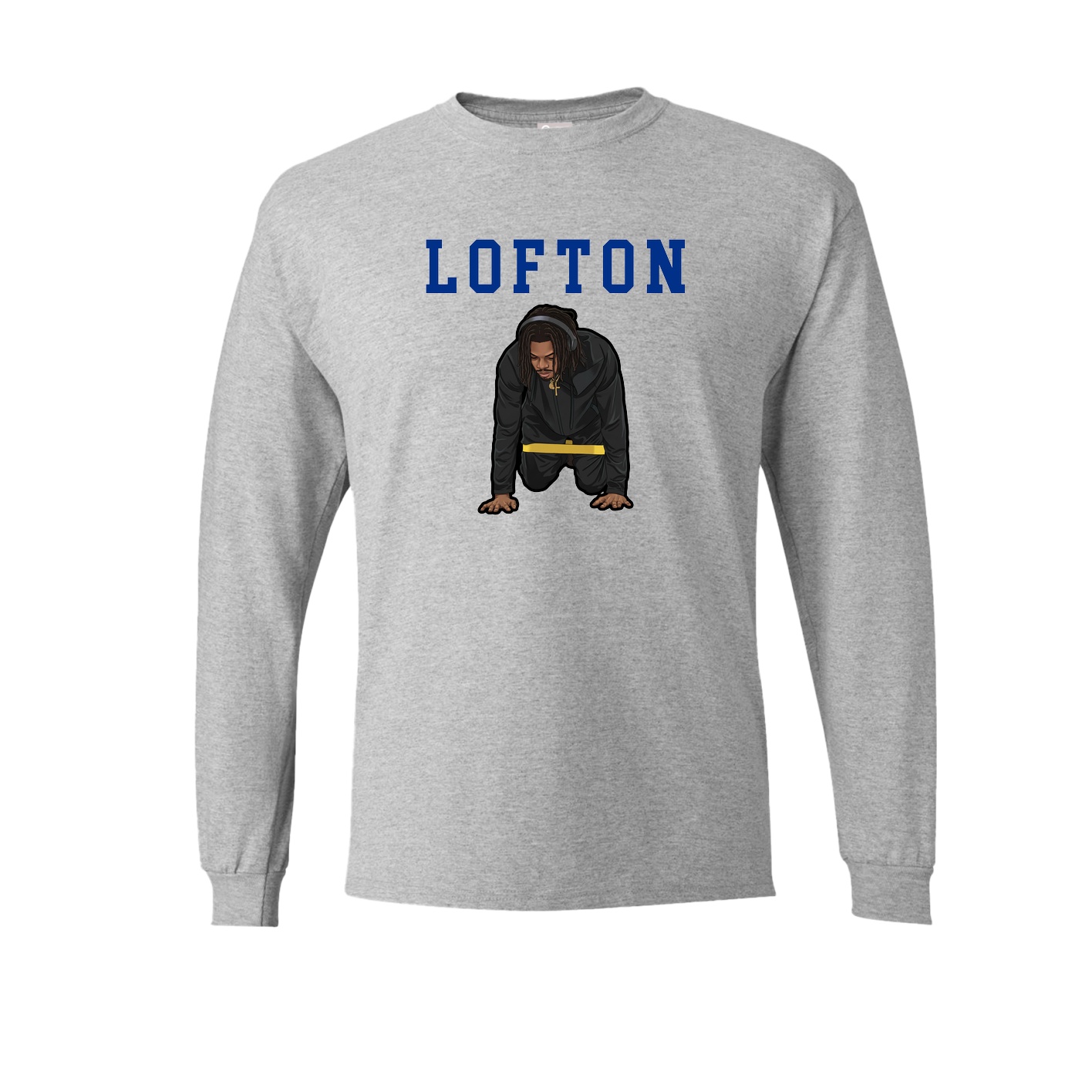 Long Sleeve Tee — Shirsey in Grey
