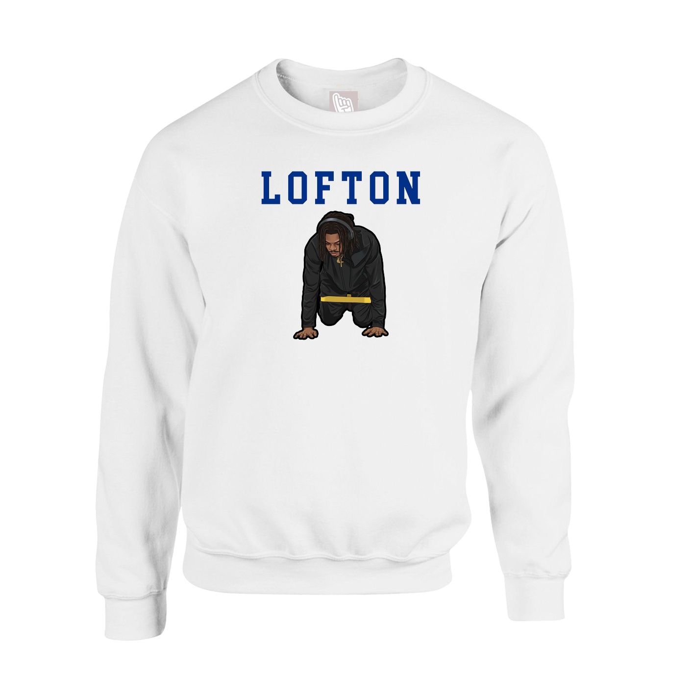 Fleece Crew — Shirsey in White