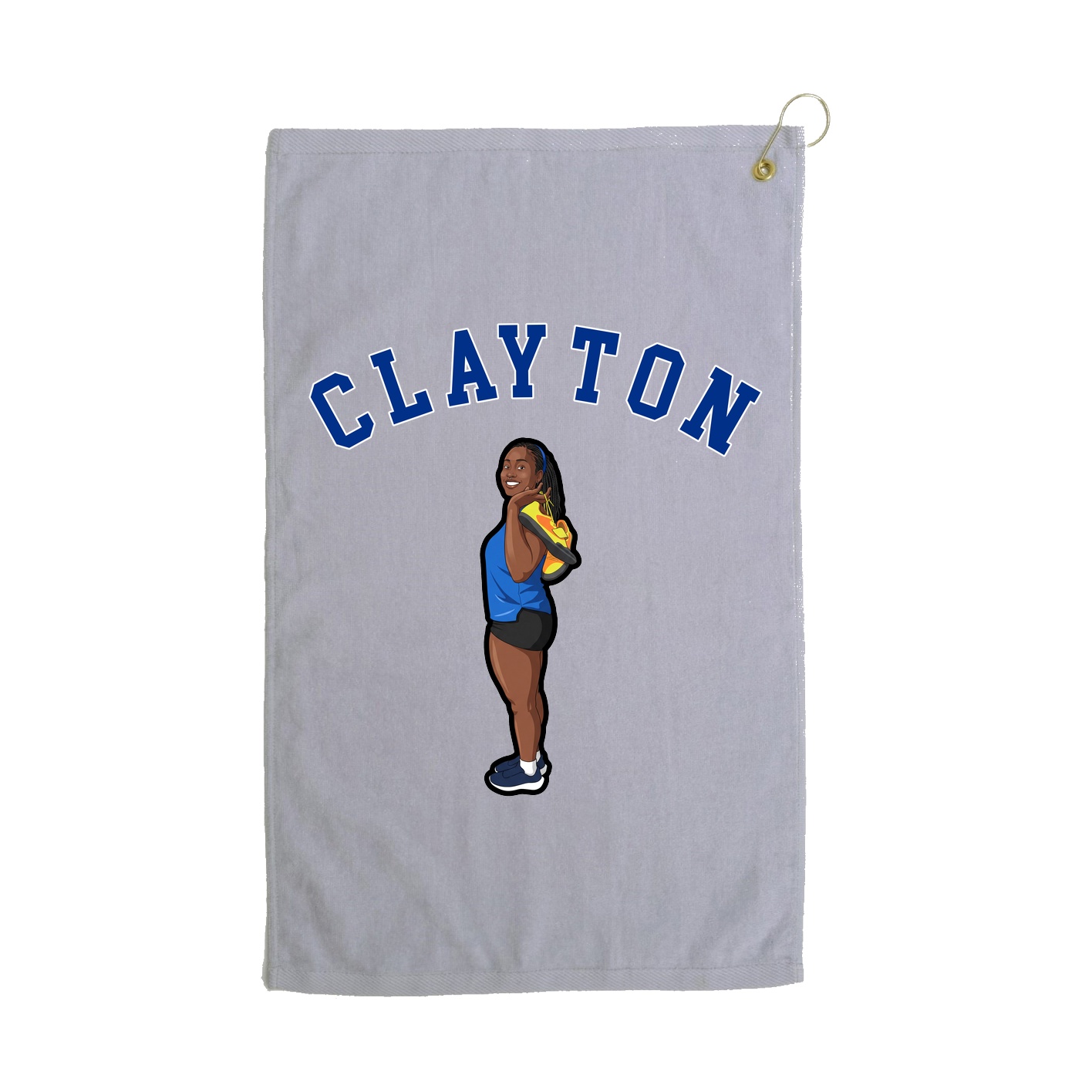 Golf Towel — Shirsey Arch in Grey