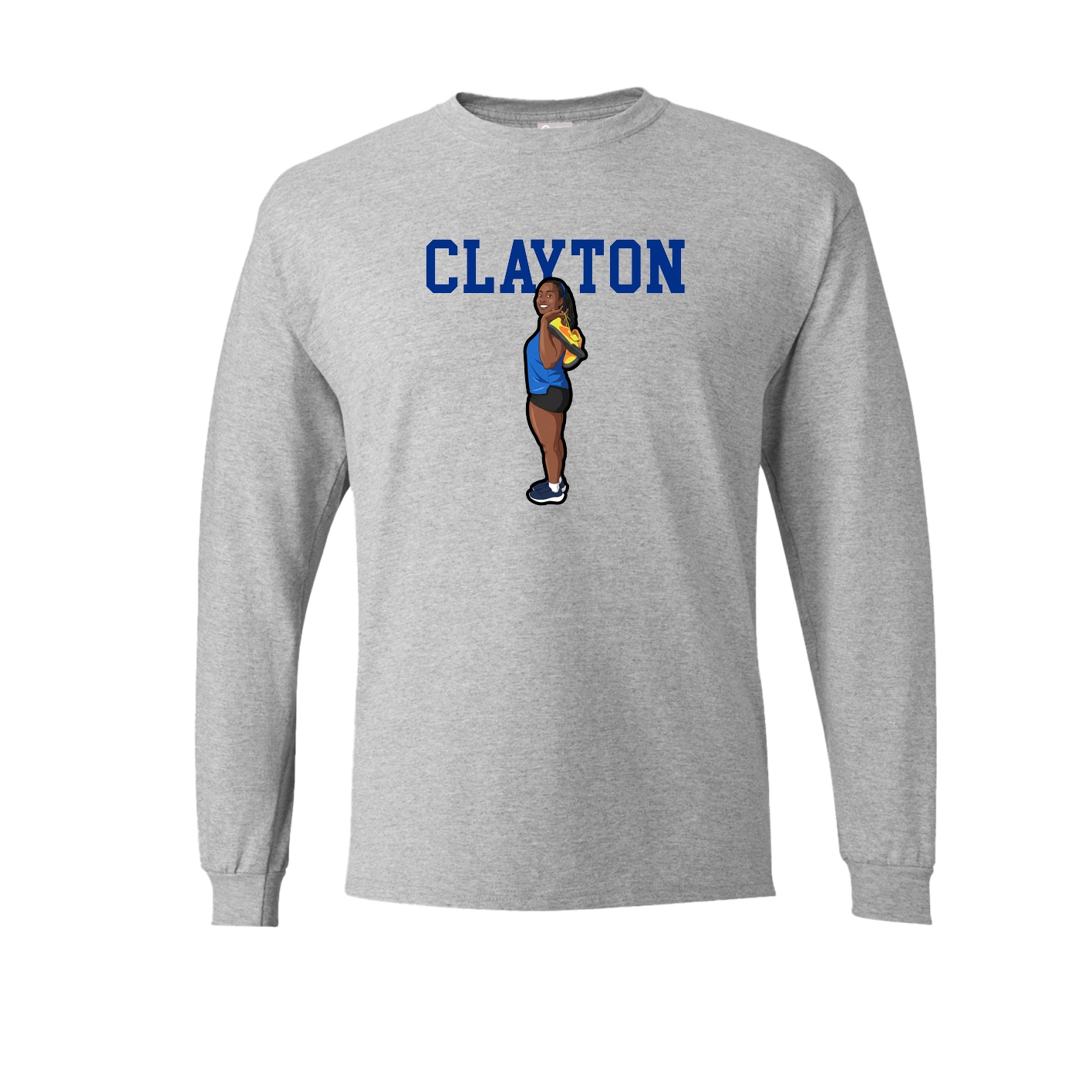 Long Sleeve Tee — Shirsey in Grey