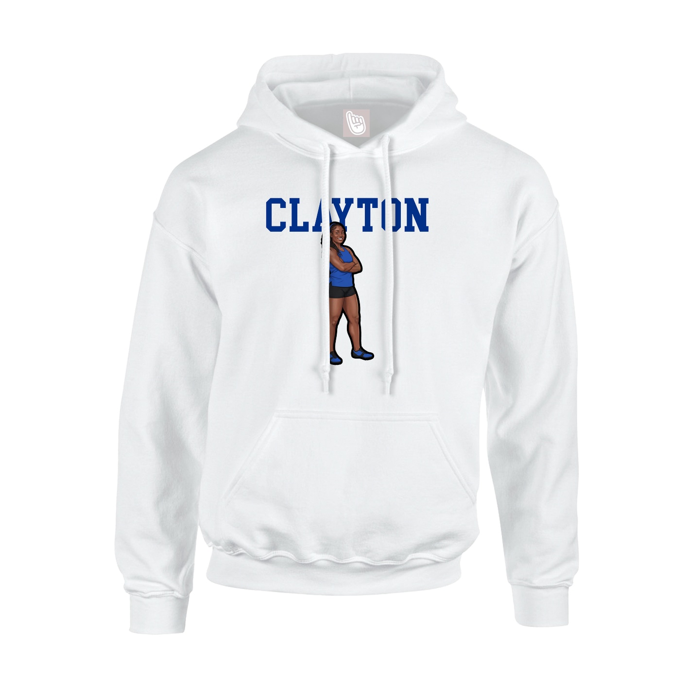 Youth Hoodie — Shirsey in White