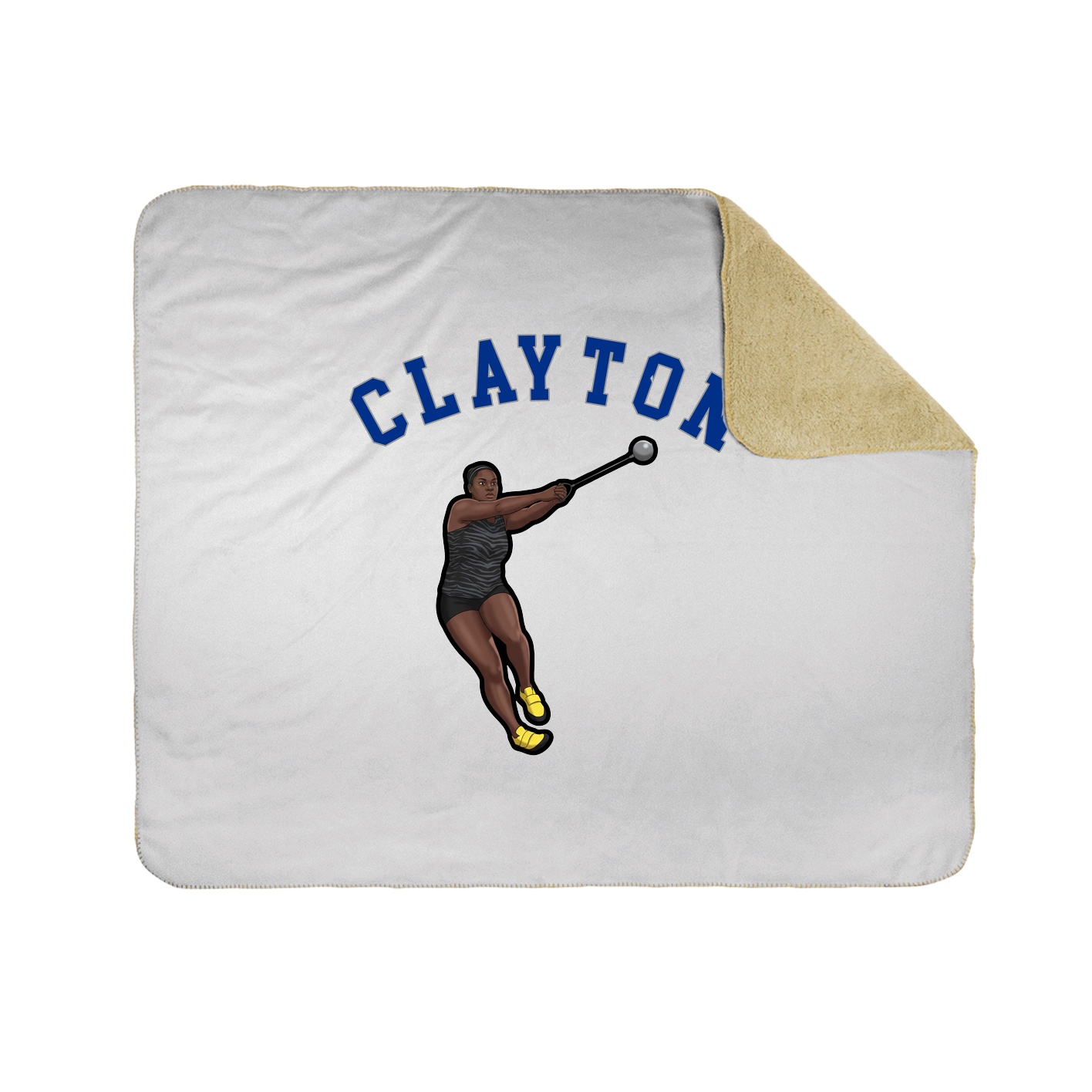 Throw Blanket — Shirsey Arch in White
