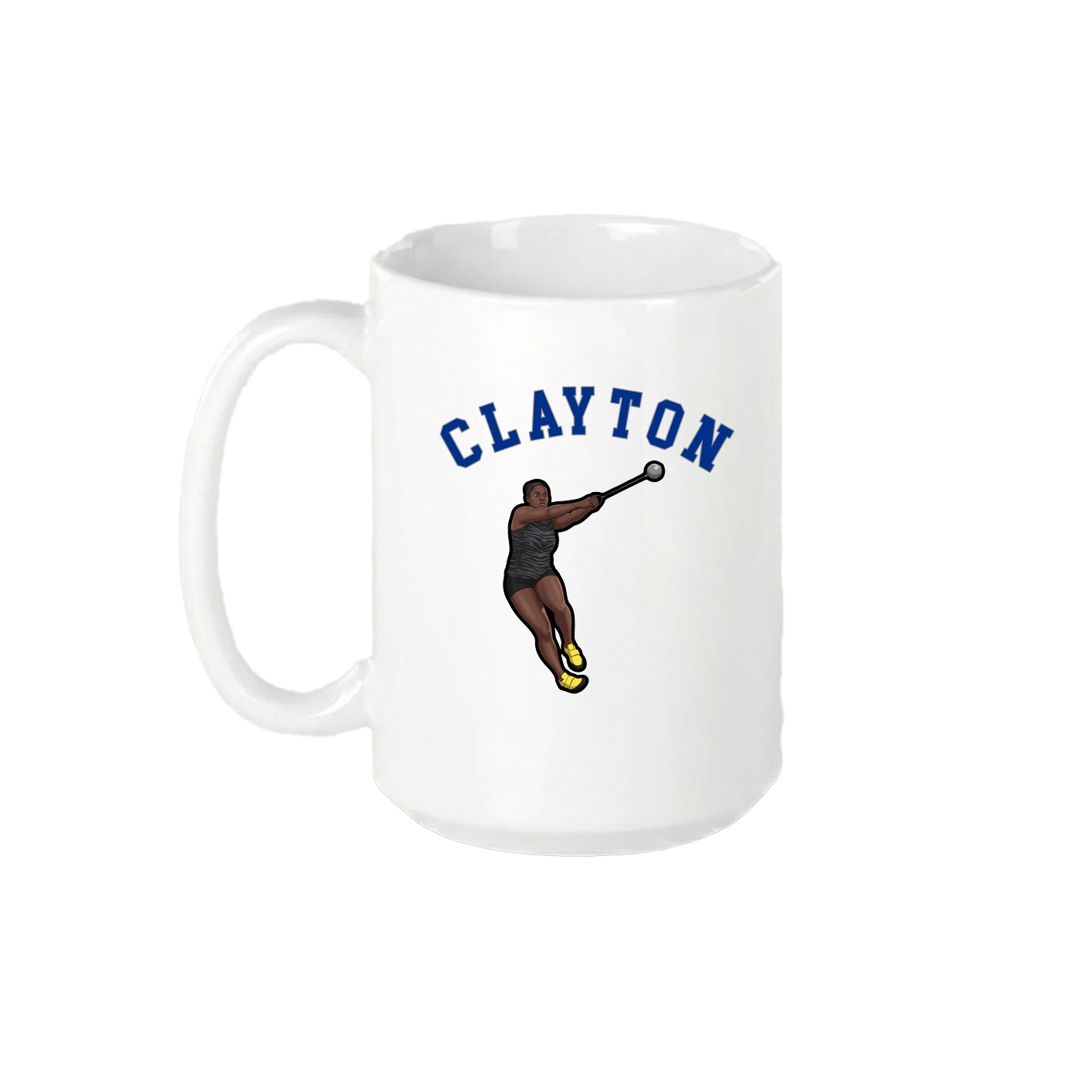 15oz Coffee Mug — Shirsey Arch in White