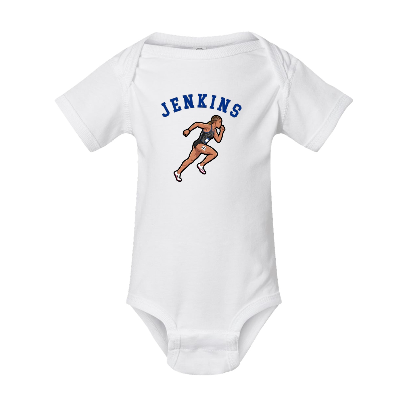 Baby Onesie — Shirsey Arch in White