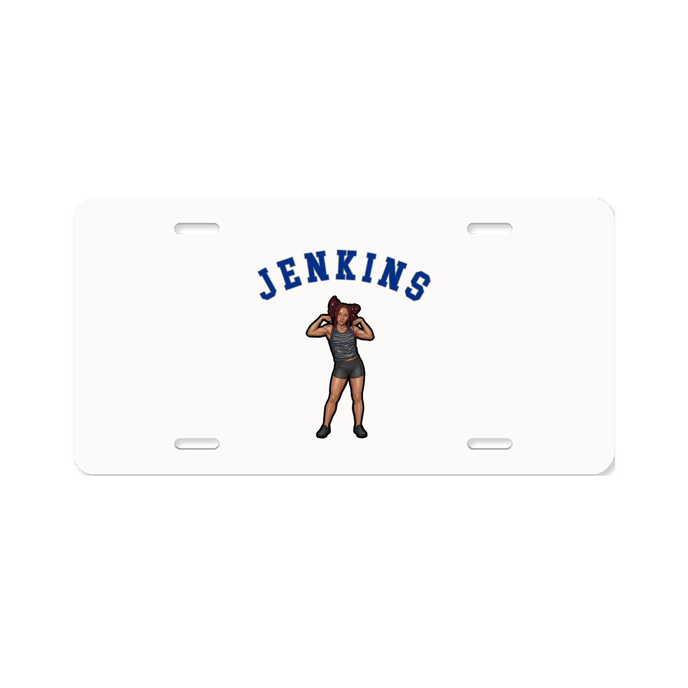 License Plate — Shirsey Arch in Classic