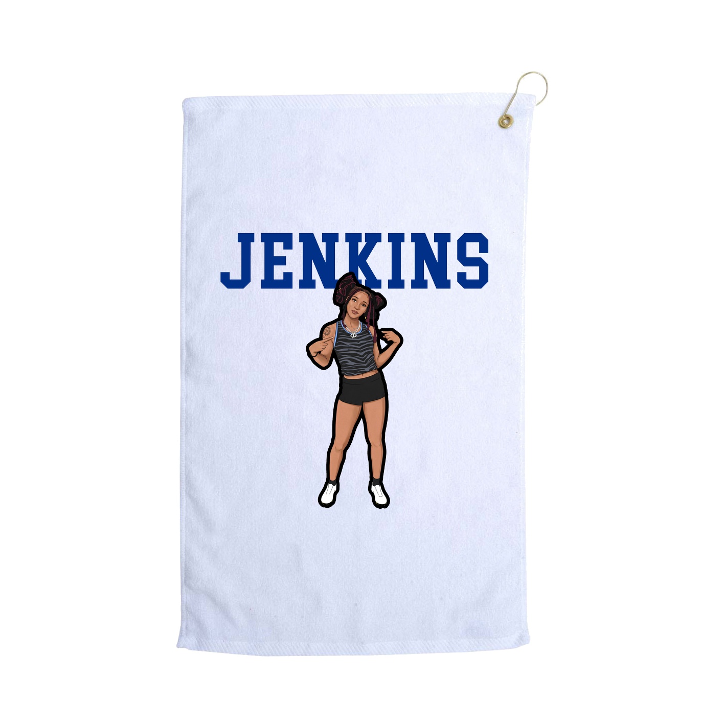 Golf Towel — Shirsey in White