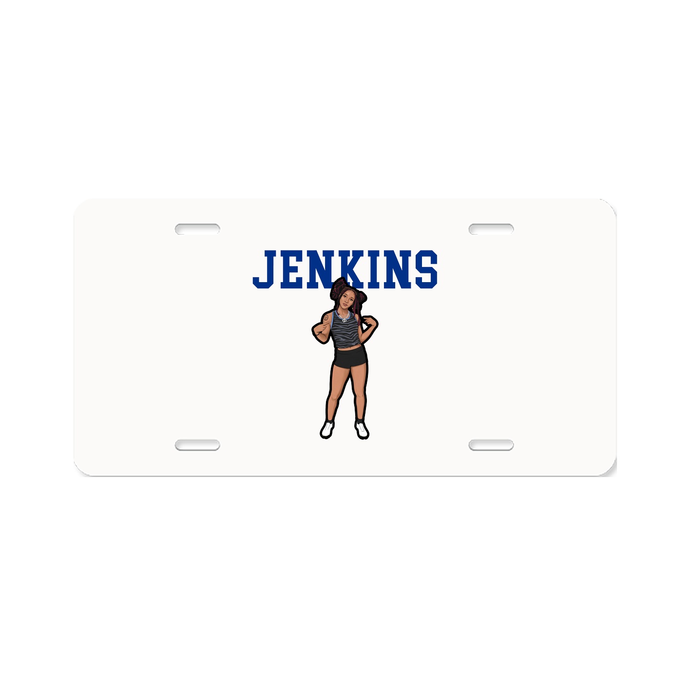 License Plate — Shirsey in Classic