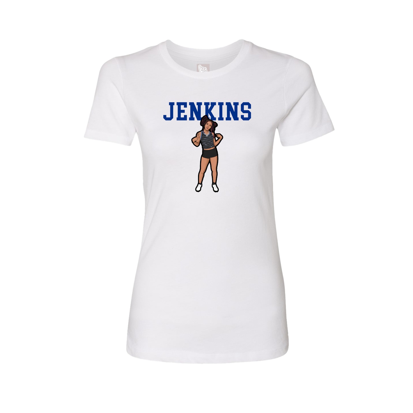 Fitted Women's Tee — Shirsey in White