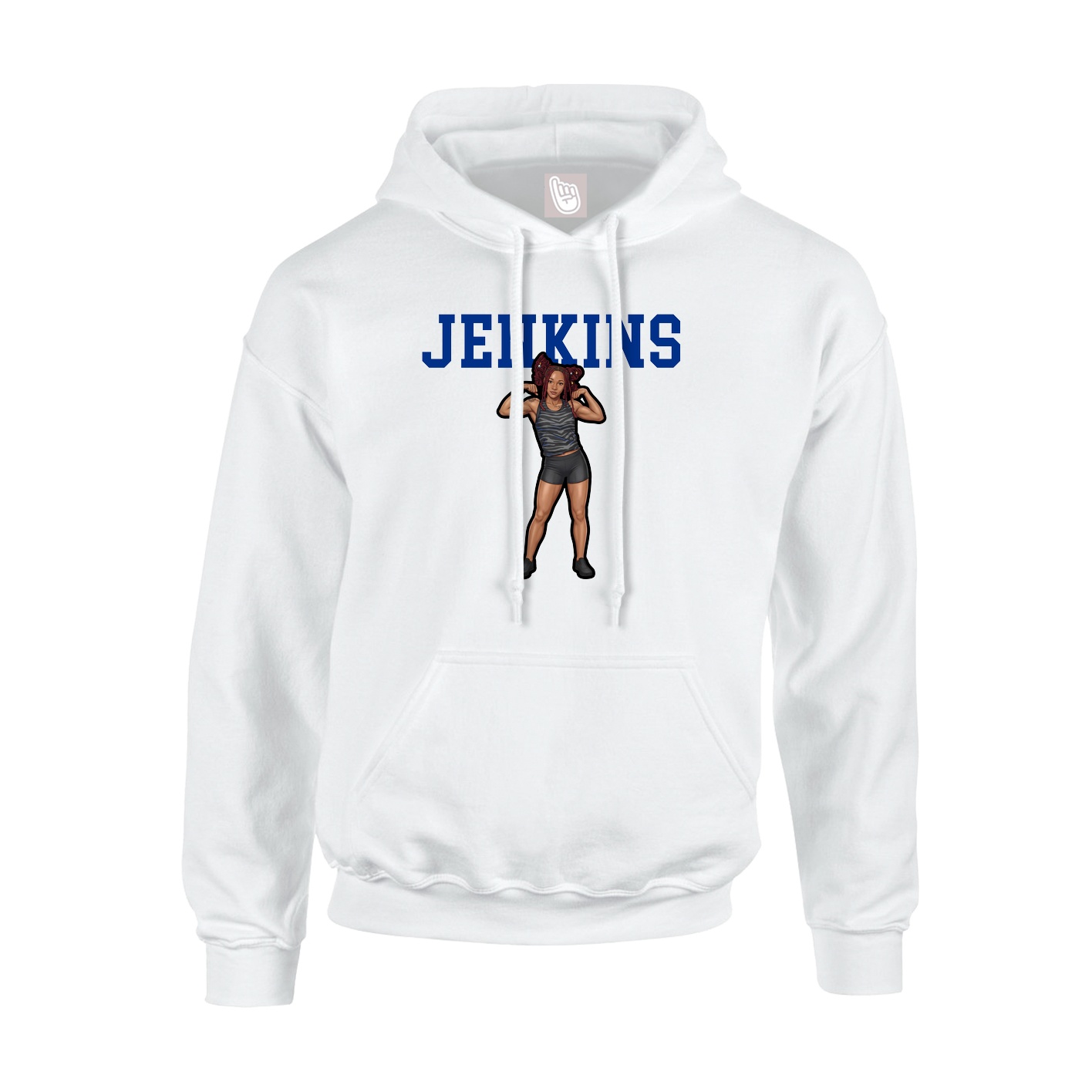 Hoodie — Shirsey in White