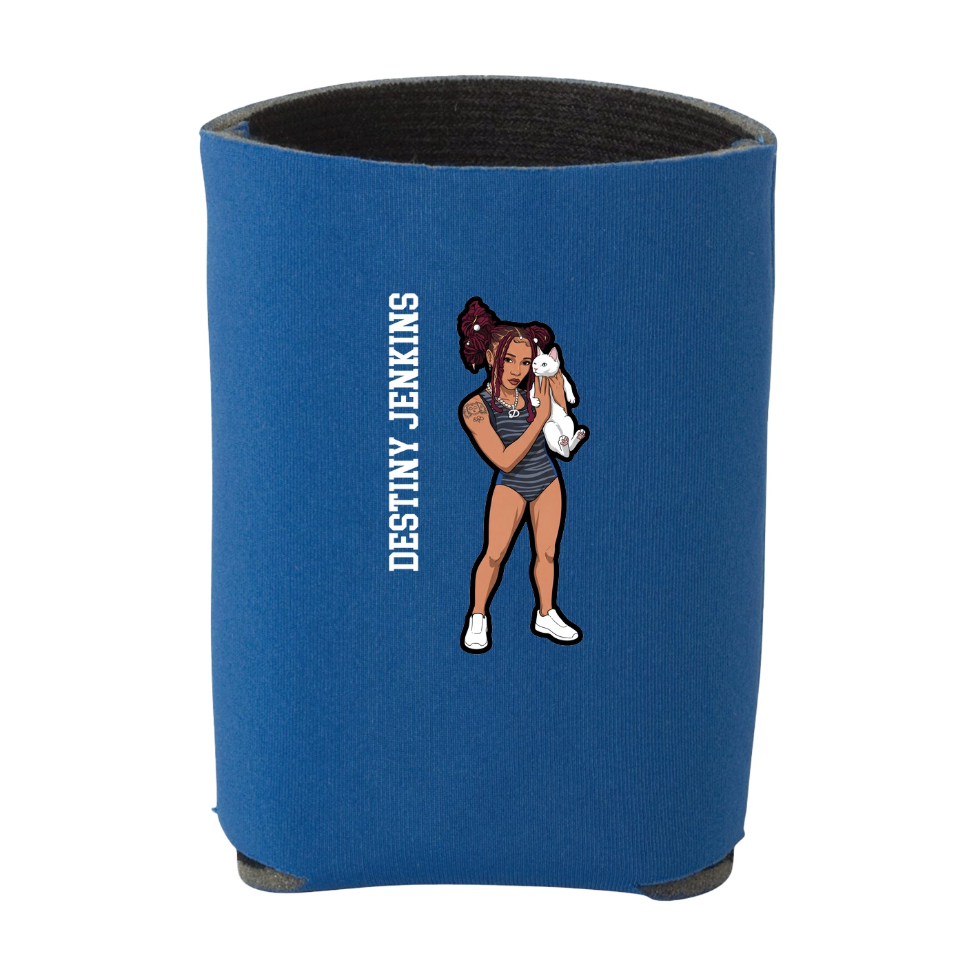 Can Holder — Name Vertical in Royal