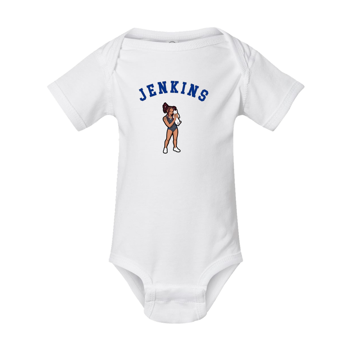 Baby Onesie — Shirsey Arch in White