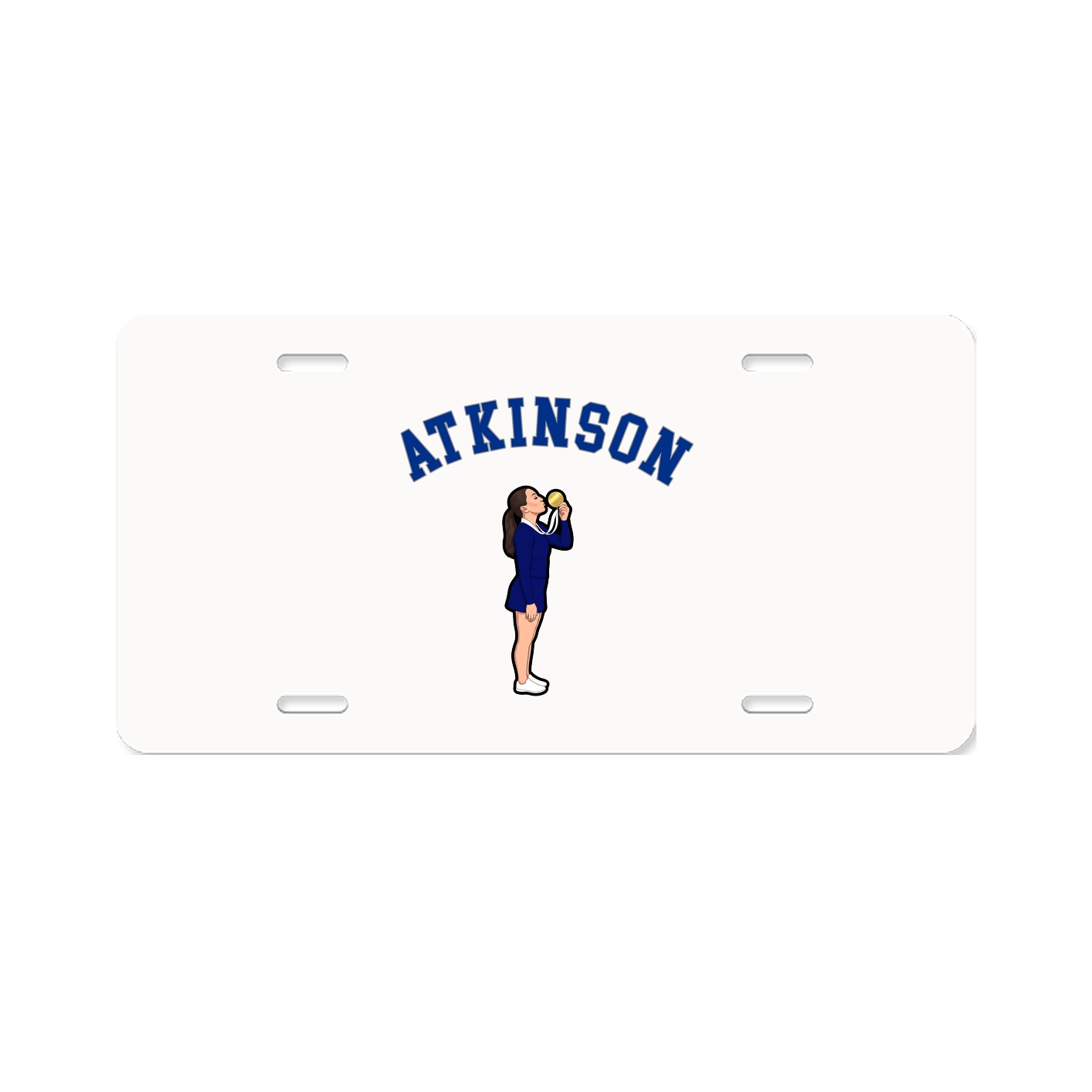 License Plate — Shirsey Arch in Classic