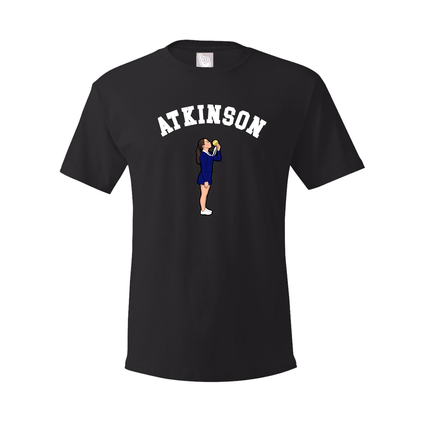 Youth Tee — Shirsey Arch in Black
