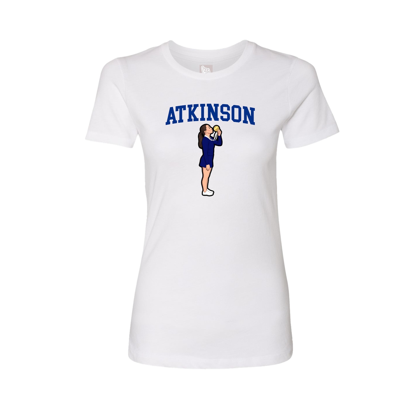 Fitted Women's Tee — Shirsey in White
