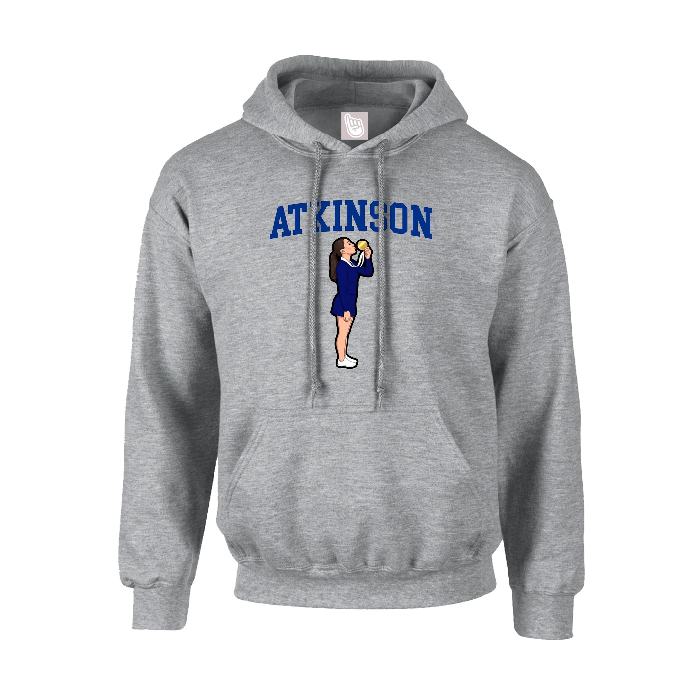 Hoodie — Shirsey in Grey
