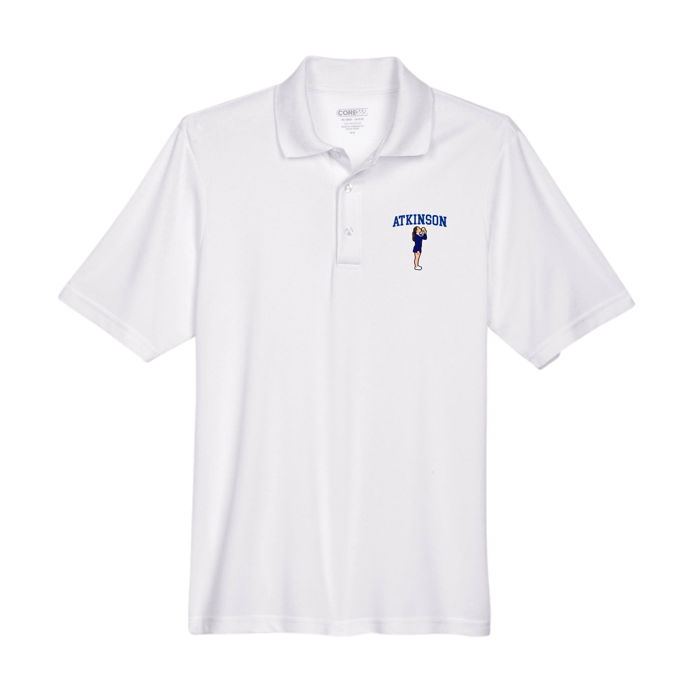 Performance Polo — Shirsey in White