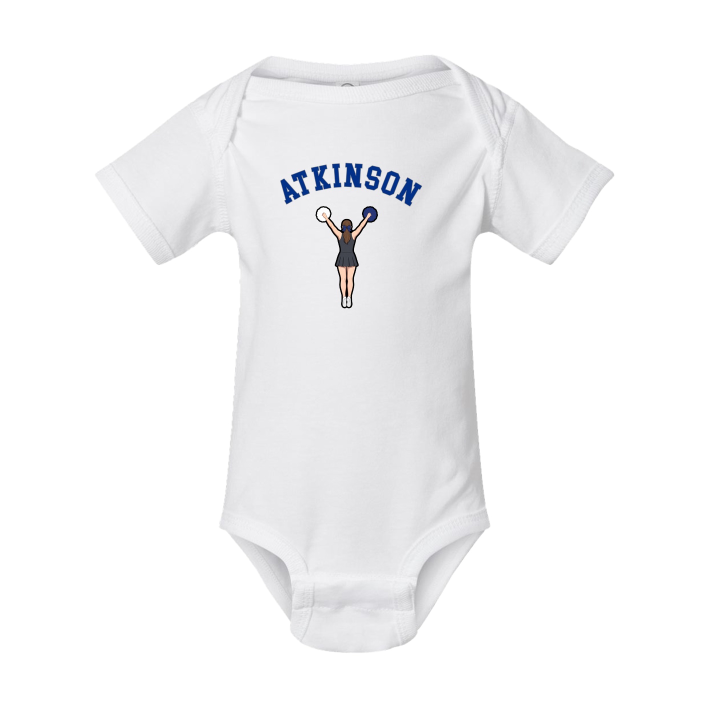 Baby Onesie — Shirsey Arch in White