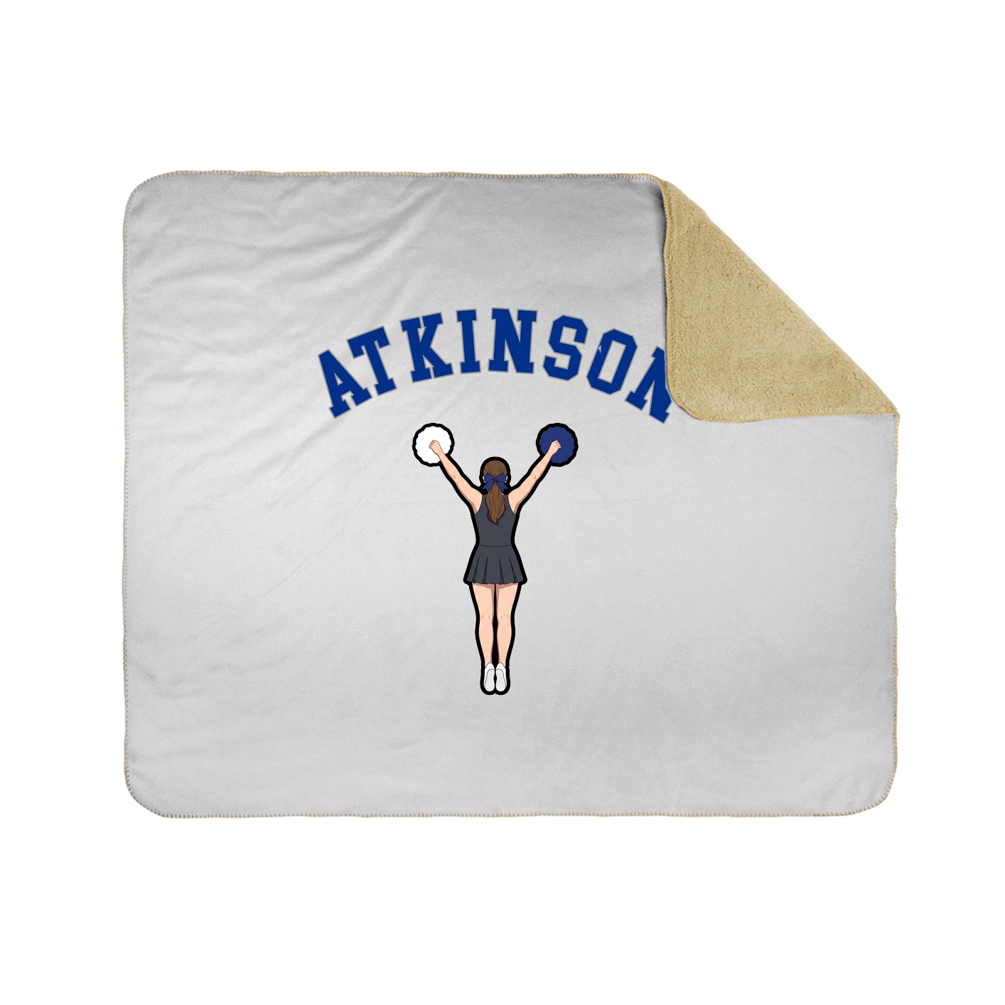 Throw Blanket — Shirsey Arch in White