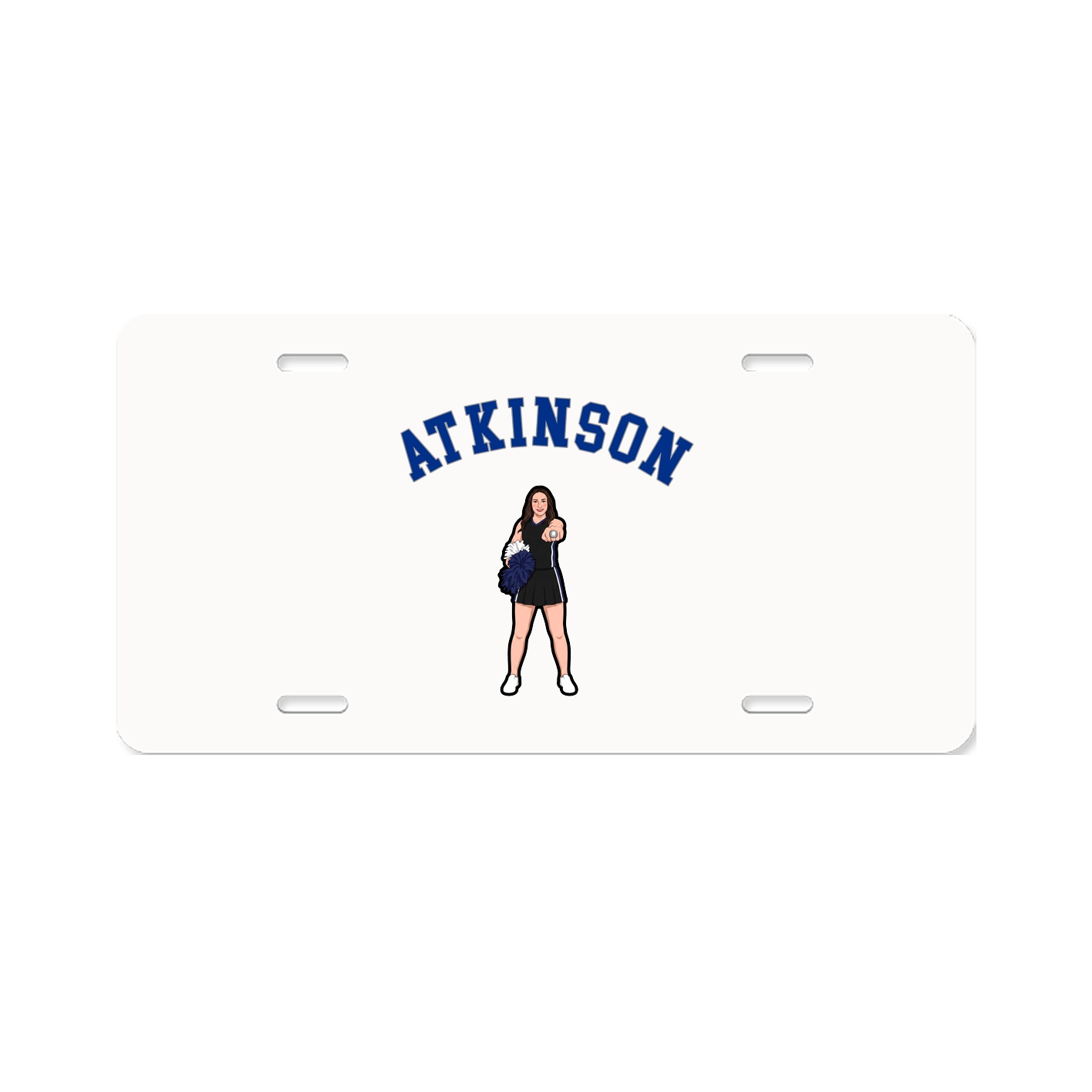 License Plate — Shirsey Arch in Classic