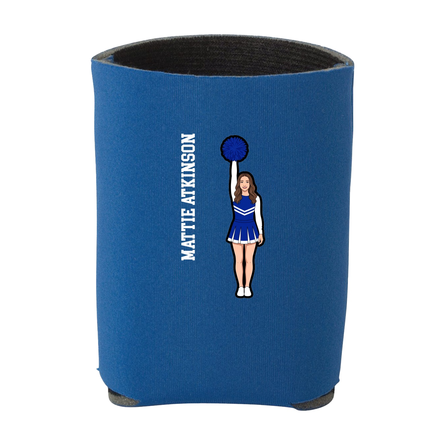 Can Holder — Name Vertical in Royal