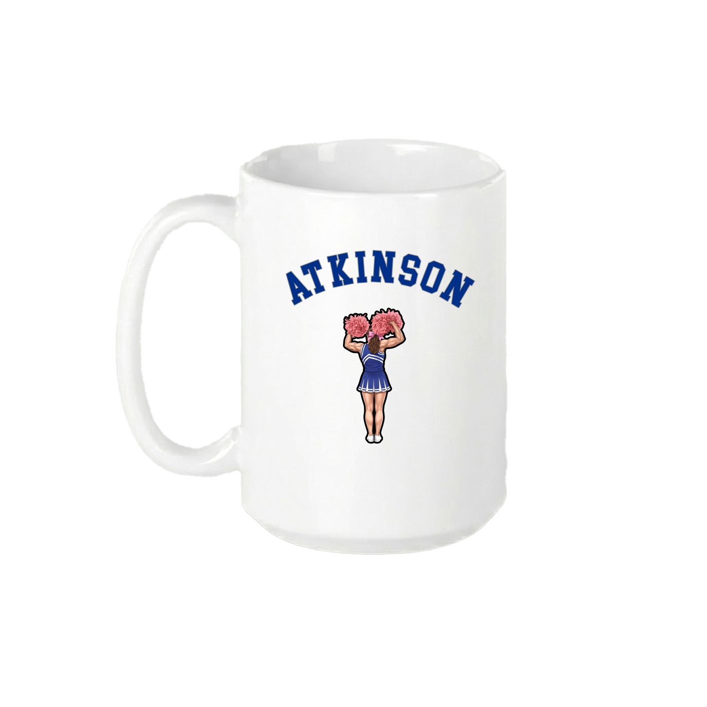 15oz Coffee Mug — Shirsey Arch in White