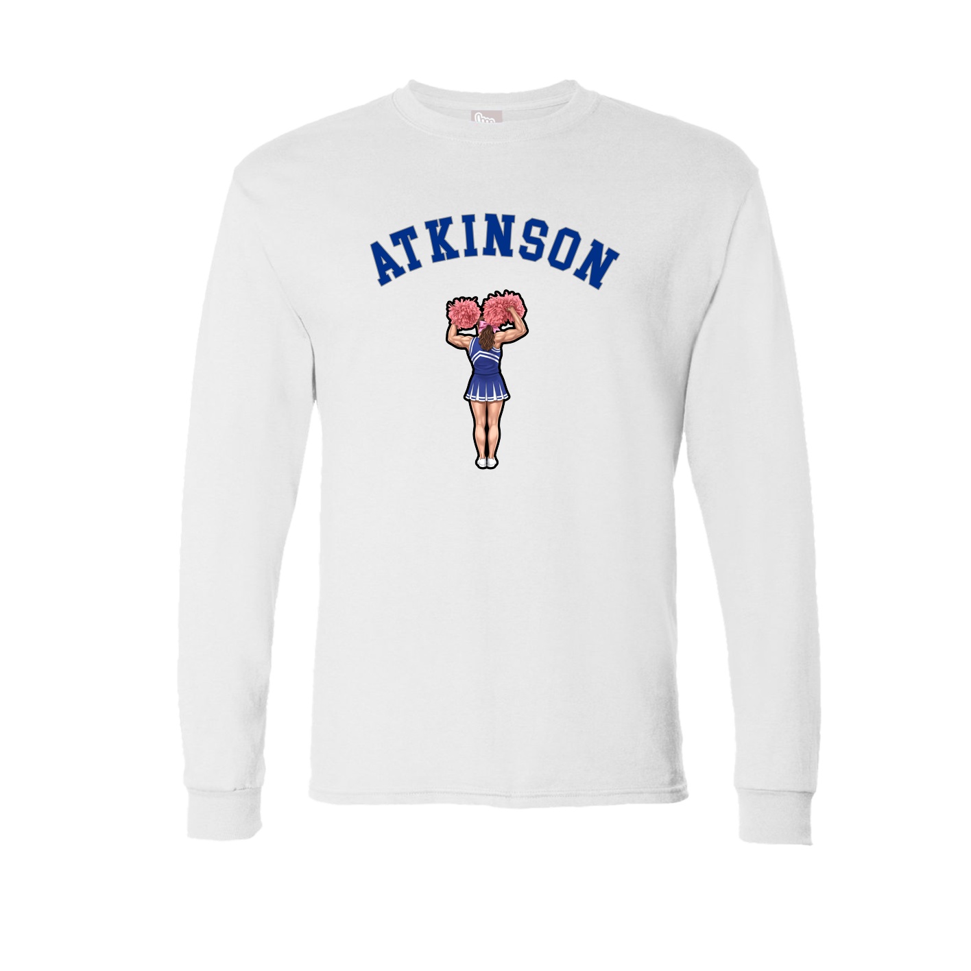 Long Sleeve Tee — Shirsey Arch in White