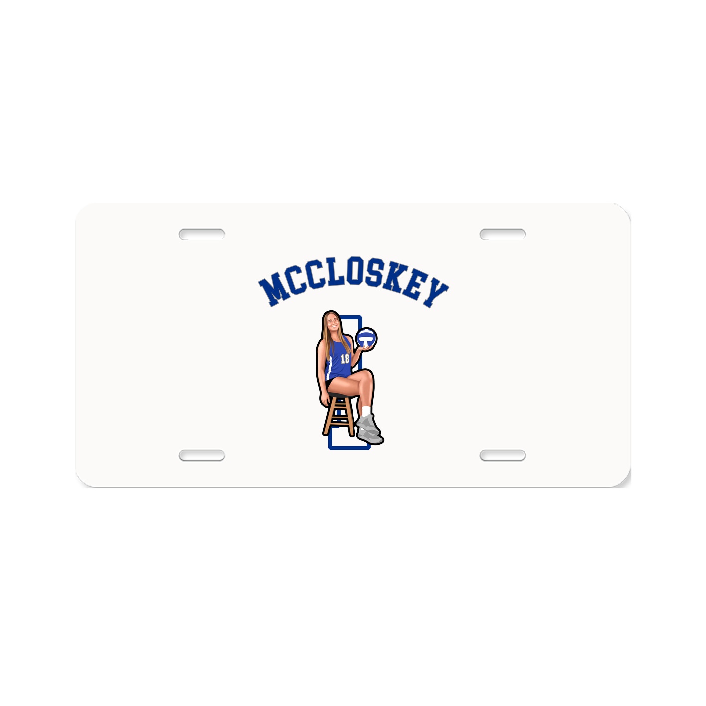 License Plate — Shirsey Arch in Classic