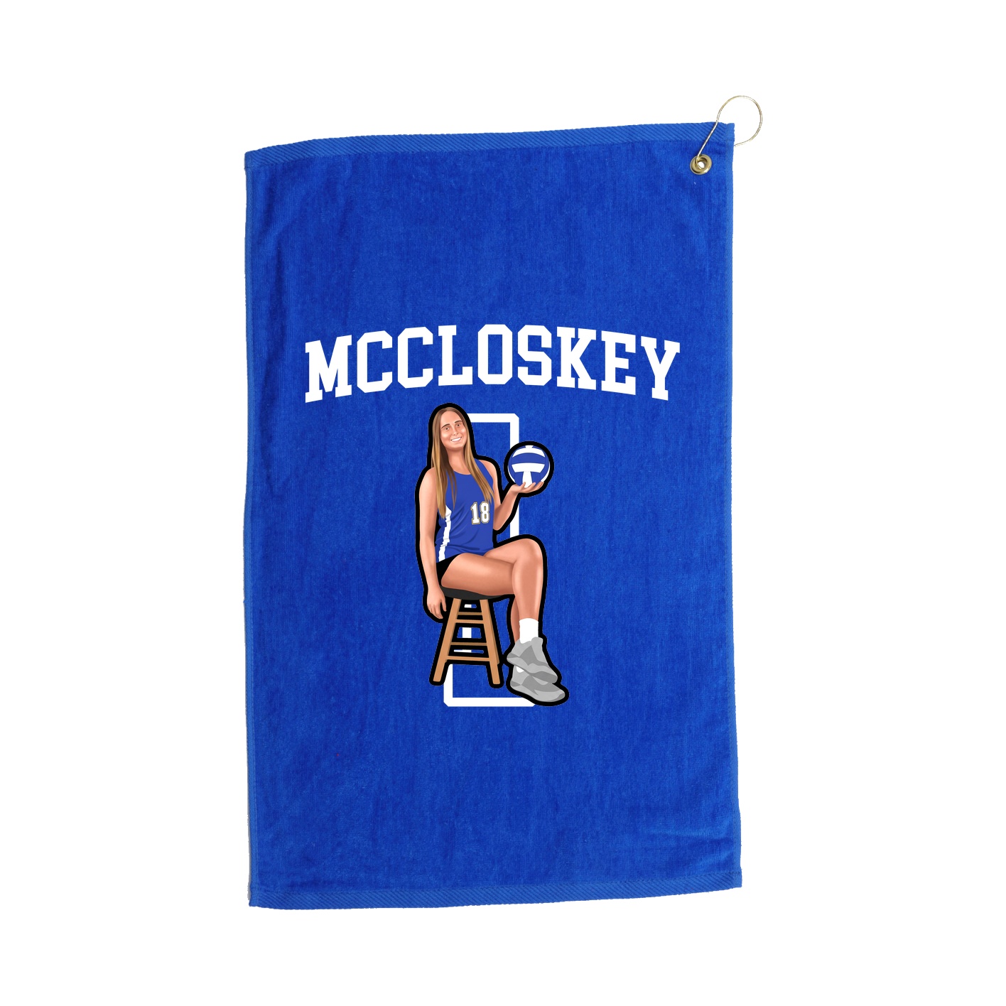 Golf Towel — Shirsey in Royal