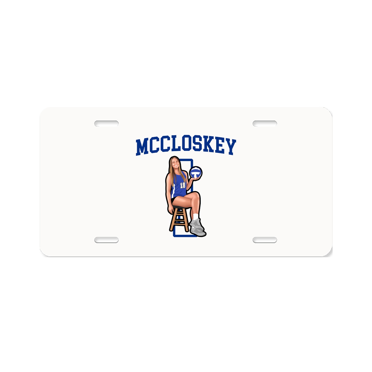 License Plate — Shirsey in Classic